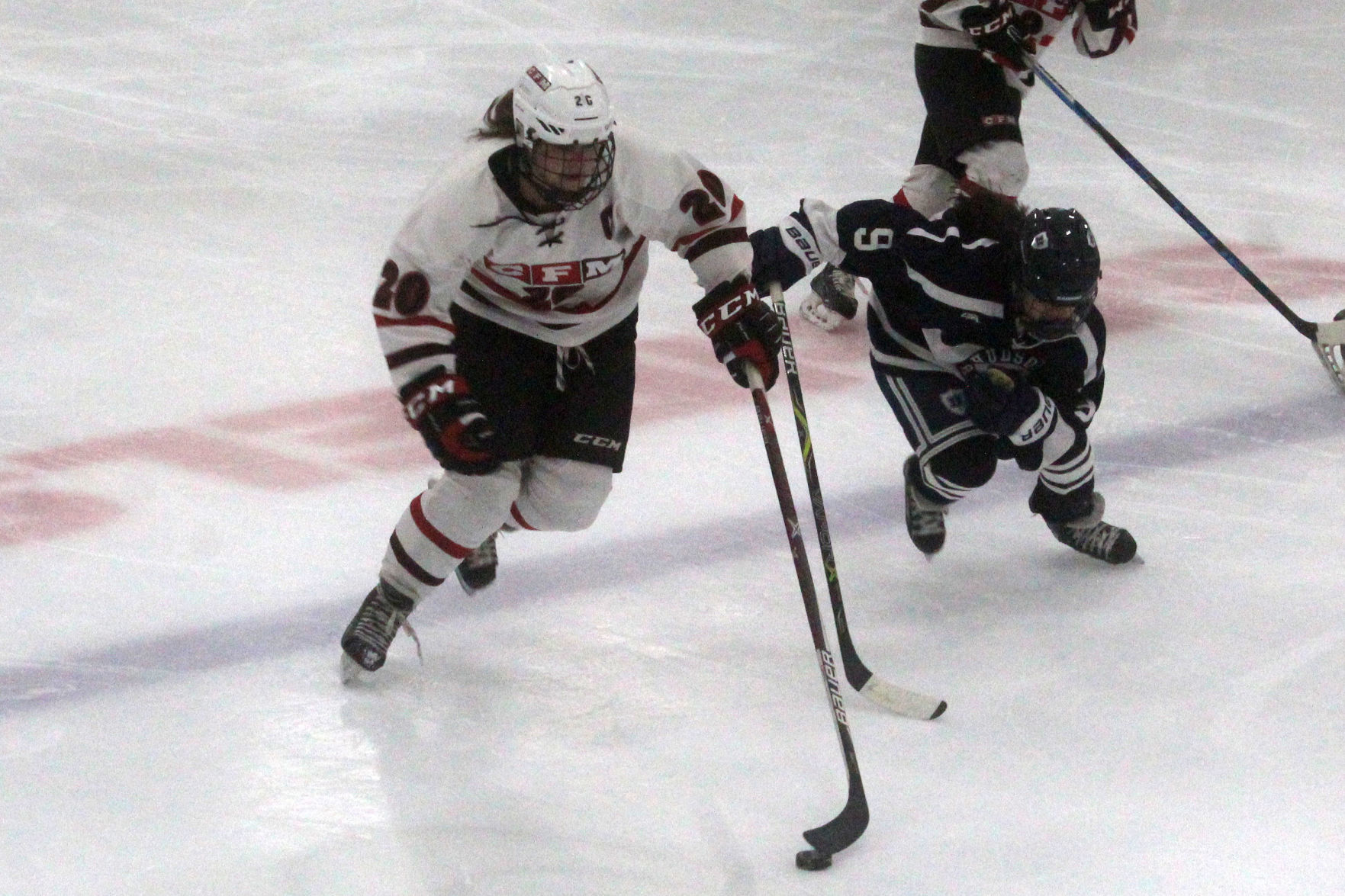 Hudson at Chi-Hi/Menomonie girls hockey 1-10-19